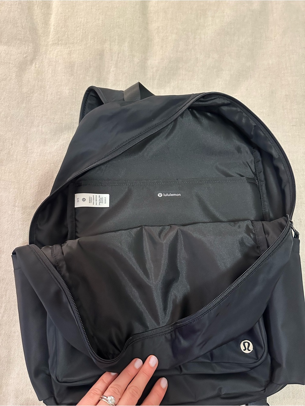 lululemon Black Everyday Backpack - Picture 2 of 7